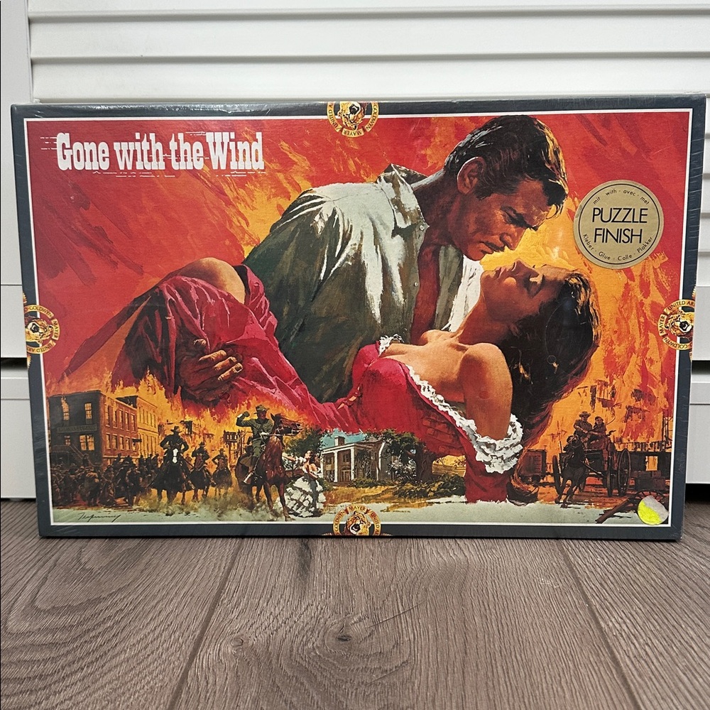 Gone With The Wind 800 Piece Jigsaw Puzzle Sealed‎ MGM FX Schmid 1989